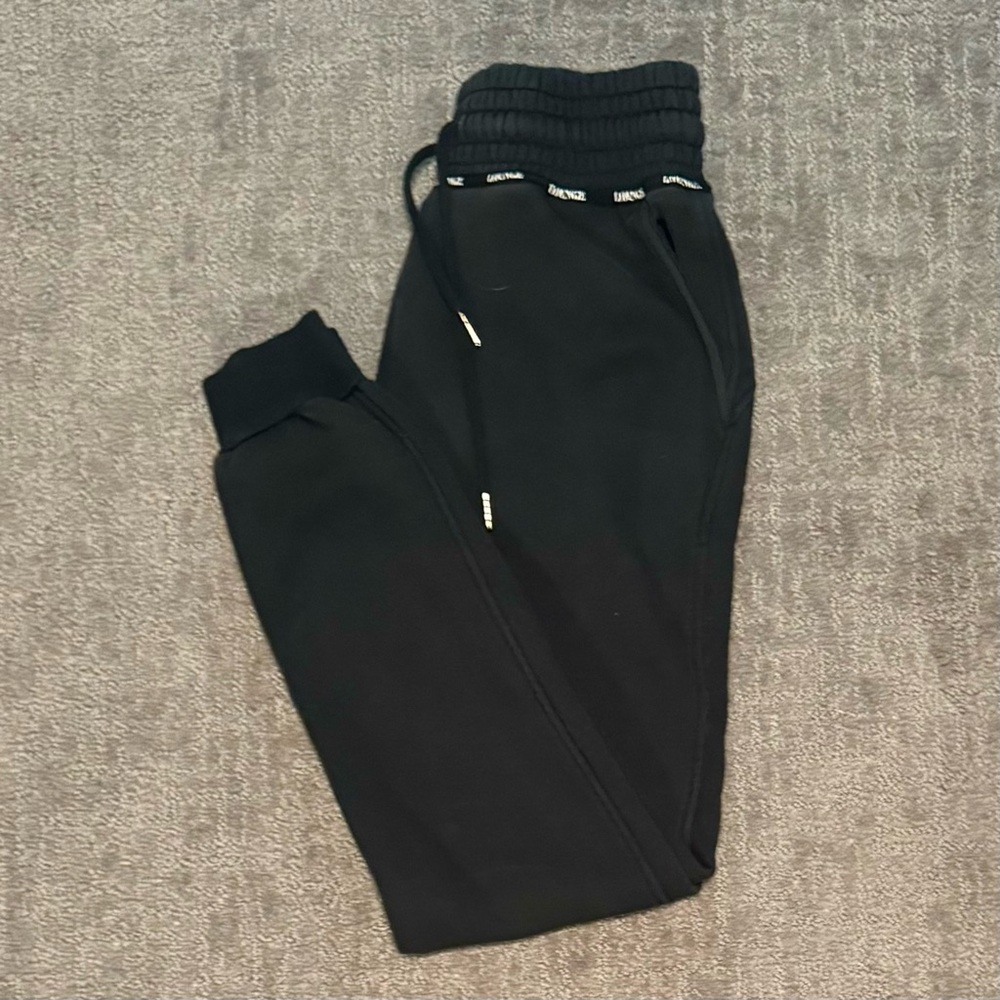 Lounge Black Joggers XS